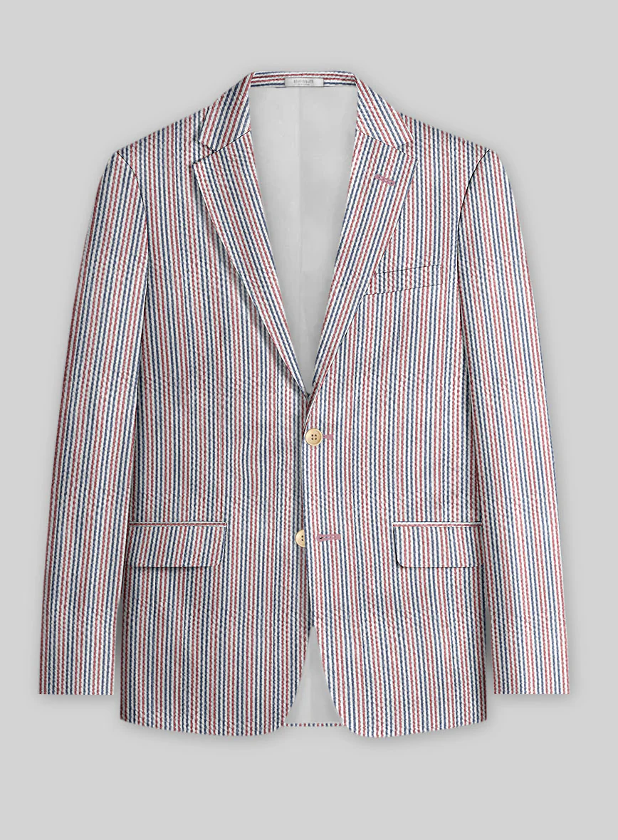 Solbiati Aniera Seersucker Suit - Image 4