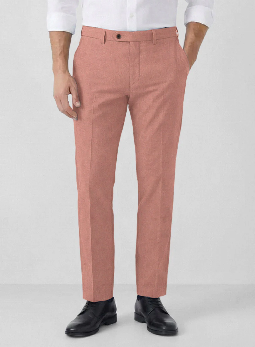 Solbiati Art Du Lin Light Melon Linen Suit - Image 6