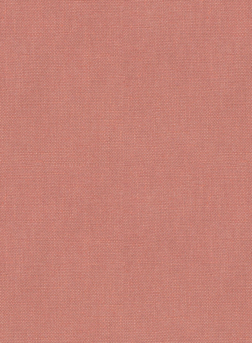 Solbiati Art Du Lin Light Melon Linen Suit - Image 8