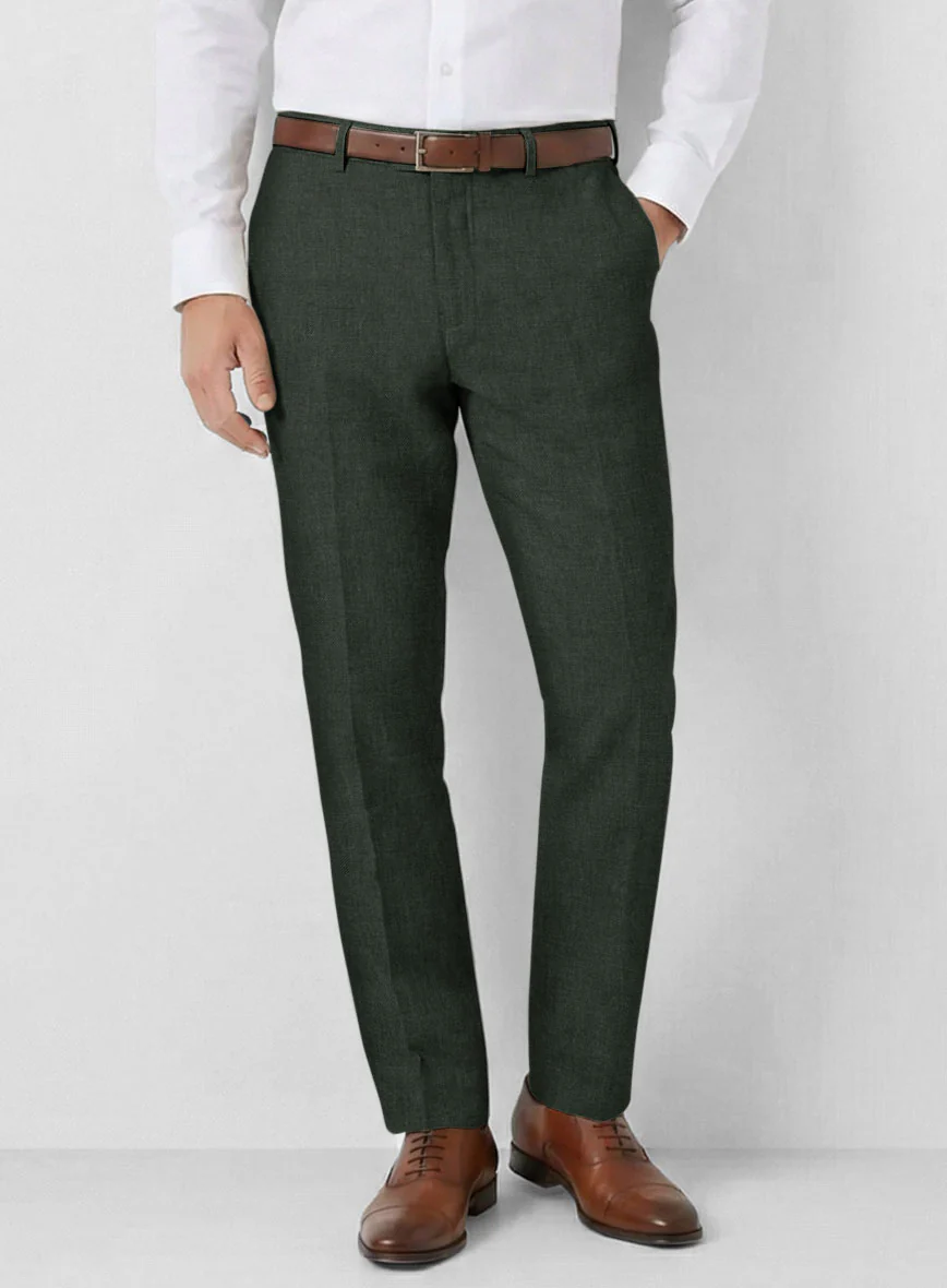 Solbiati Art Du Lin Palm Green Linen Suit - Image 6