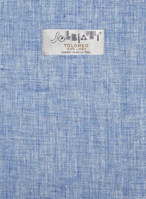Solbiati Artic Blue Linen Suit - Image 6