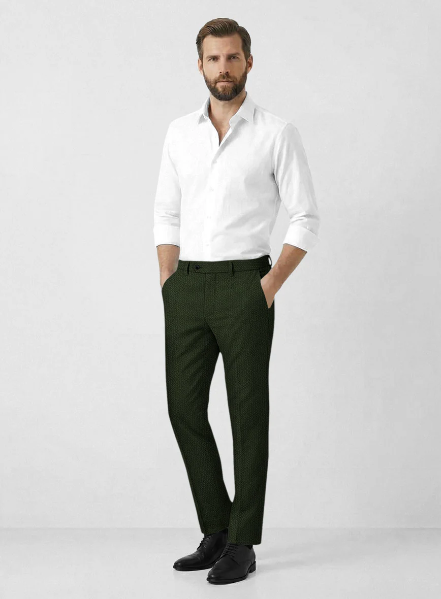Solbiati Bottle Green Seersucker Suit - Image 7