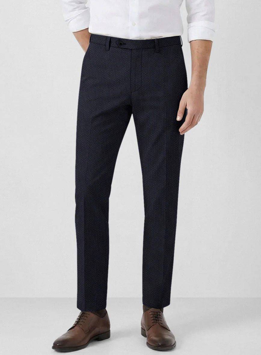 Solbiati Deep Blue Seersucker Suit - Image 6