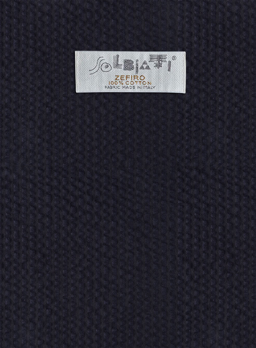 Solbiati Deep Blue Seersucker Suit - Image 8