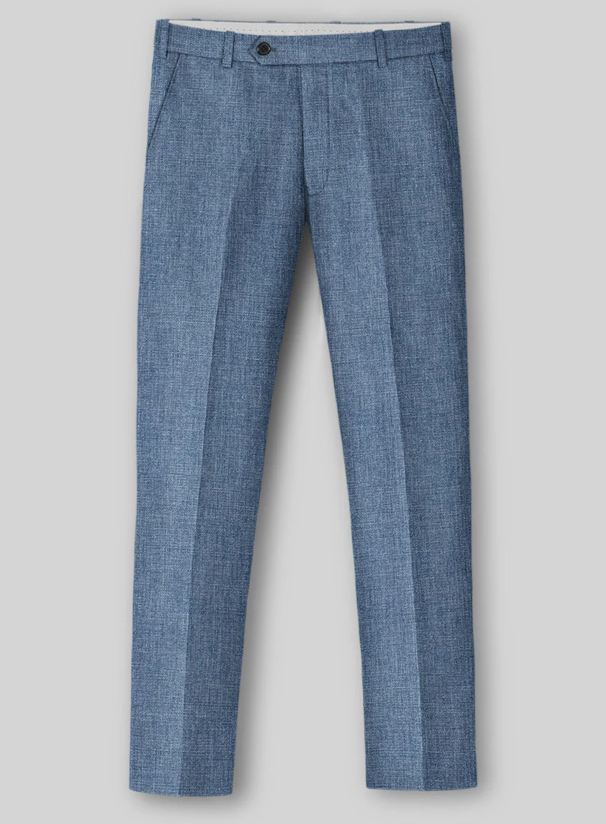 Solbiati Denim Light Blue Linen Suit - Image 5