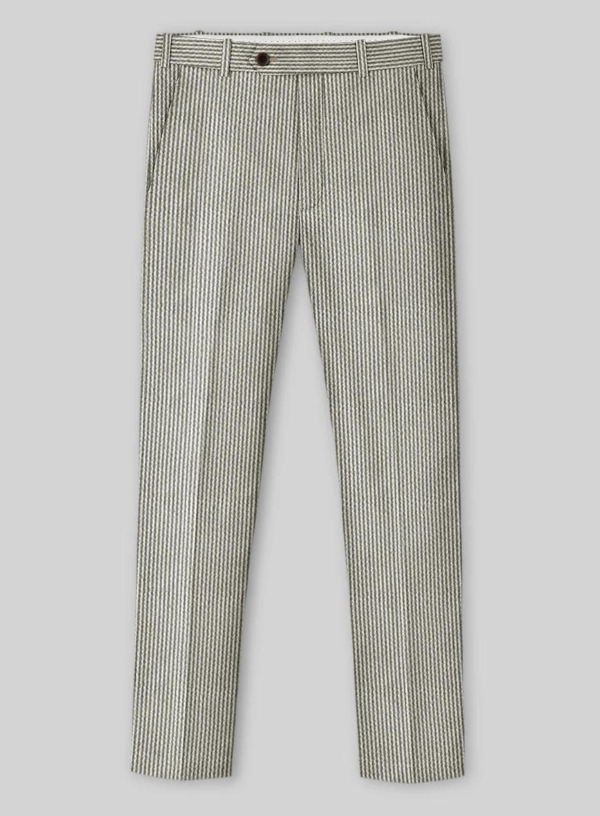 Solbiati Gray Seersucker Suit - Image 5