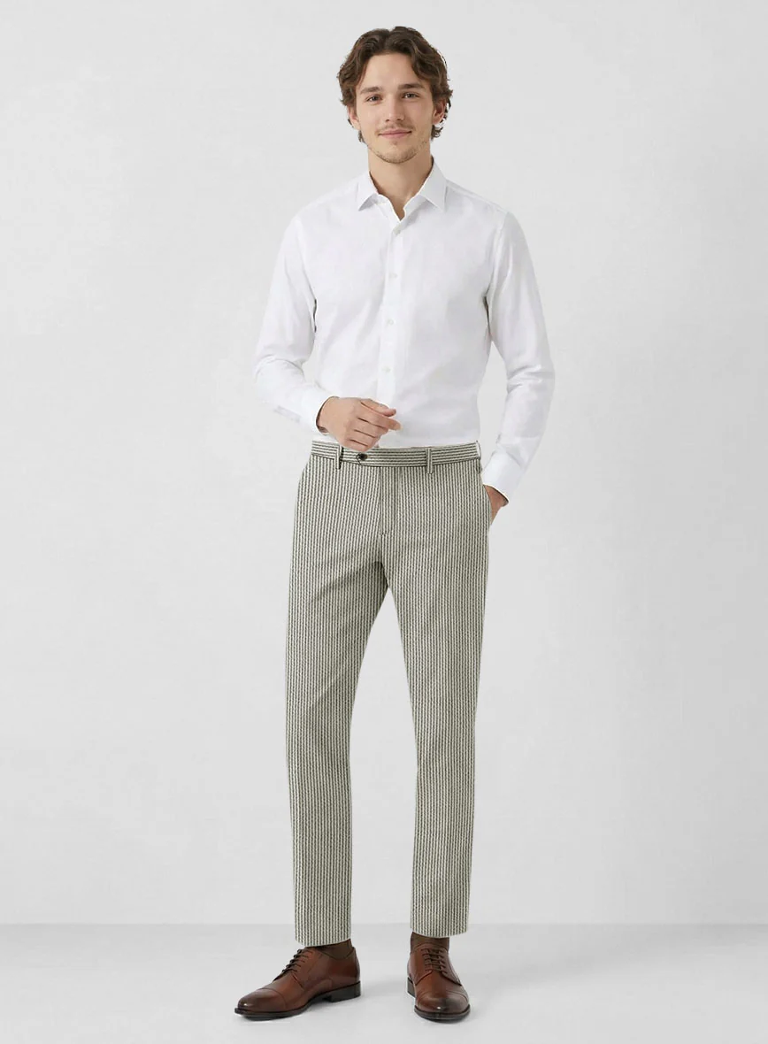 Solbiati Gray Seersucker Suit - Image 7