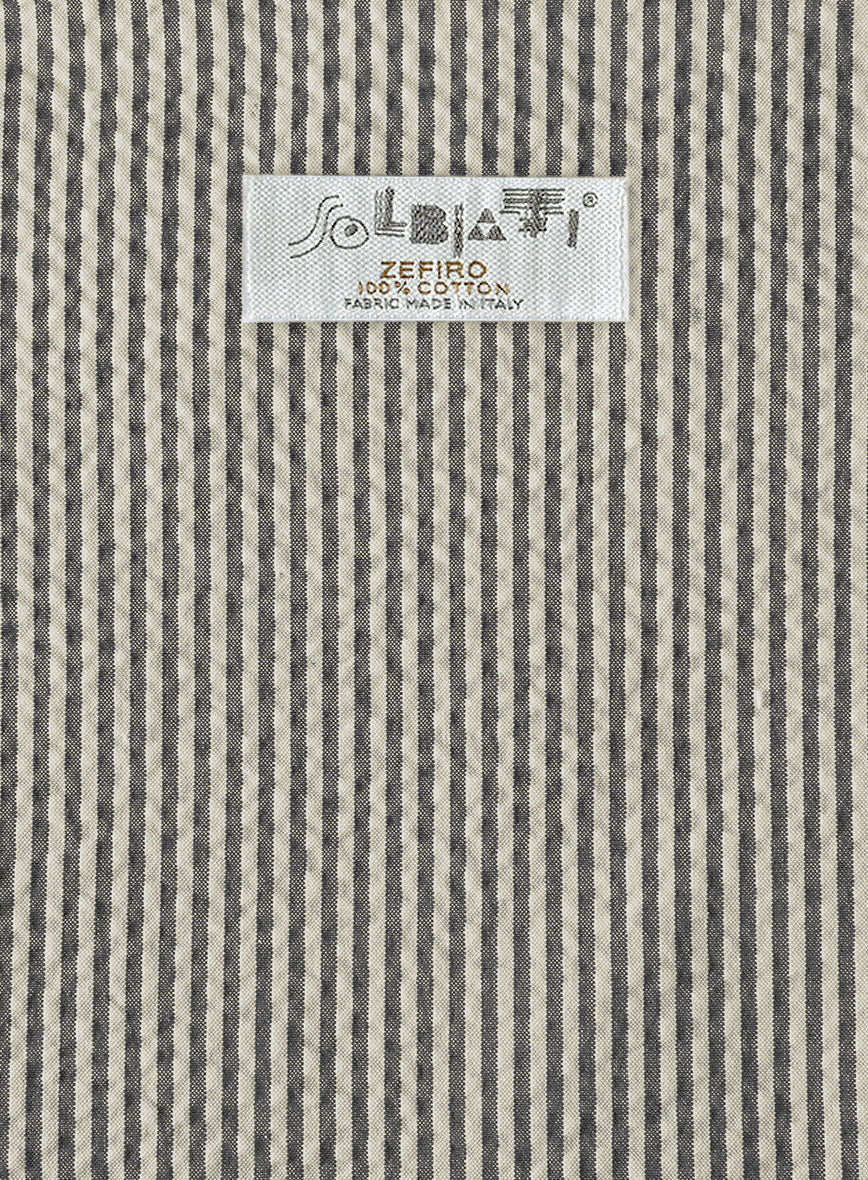 Solbiati Gray Seersucker Suit - Image 8