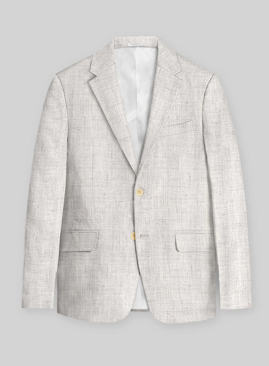 Solbiati Haze Beige Linen Suit - Image 4