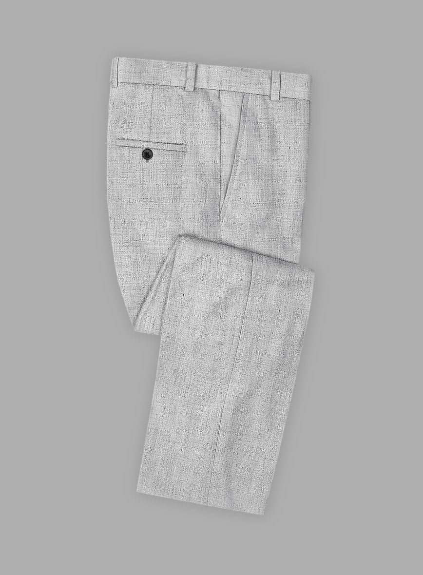 Solbiati Haze Gray Linen Suit - Image 5
