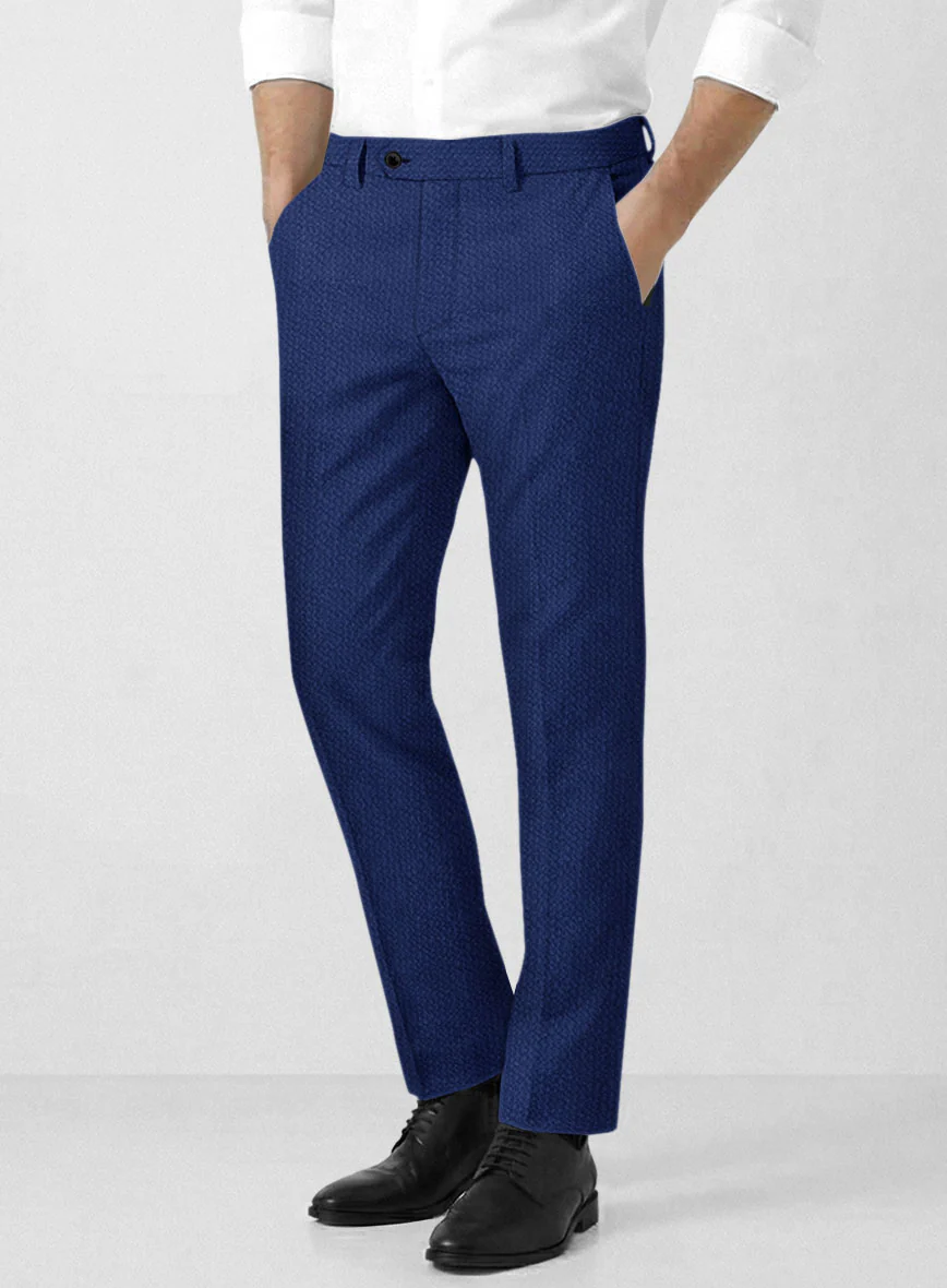 Solbiati Indigo Blue Seersucker Suit - Image 6