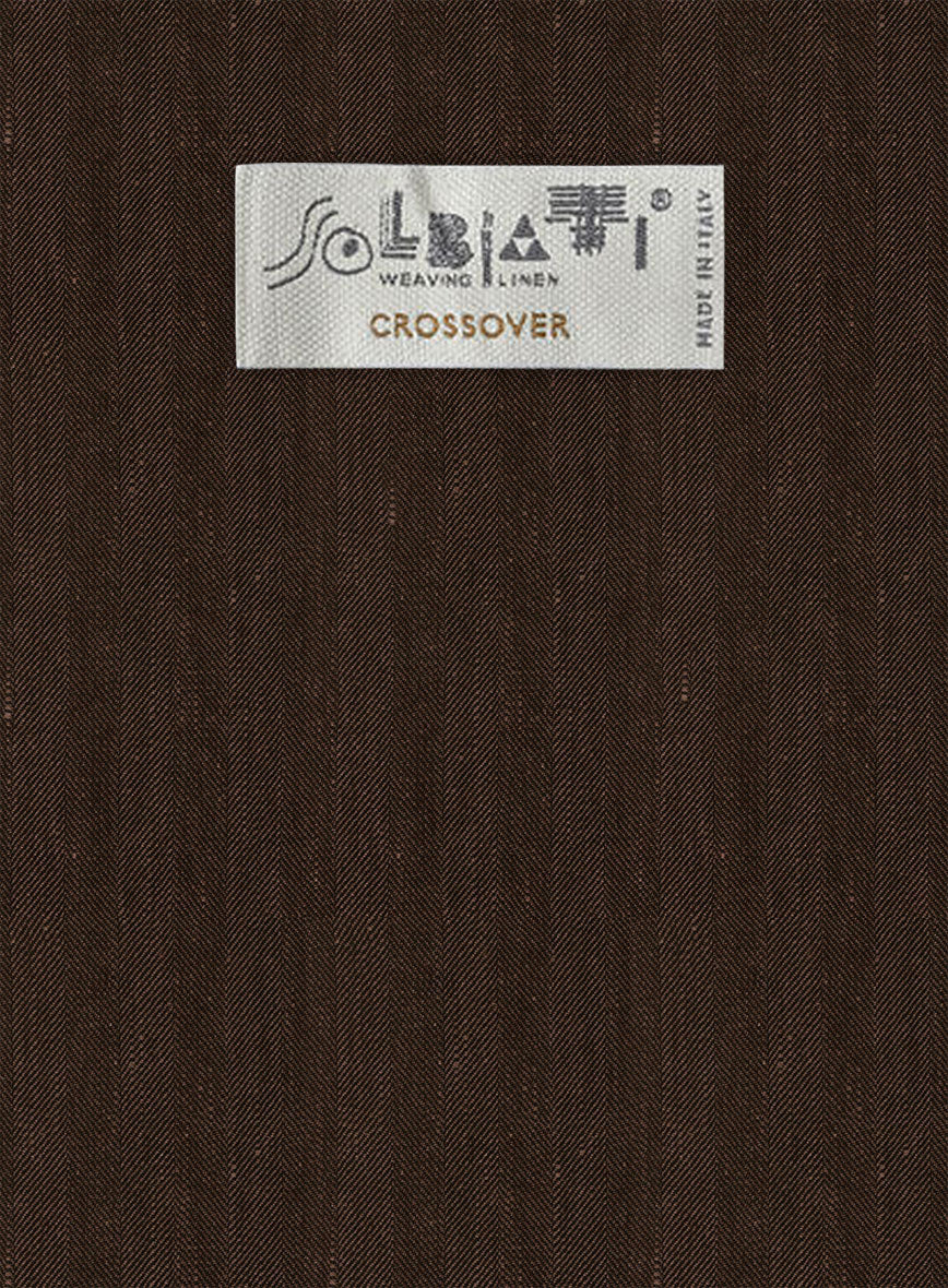 Solbiati Linen Wool Lafia Suit - Image 5