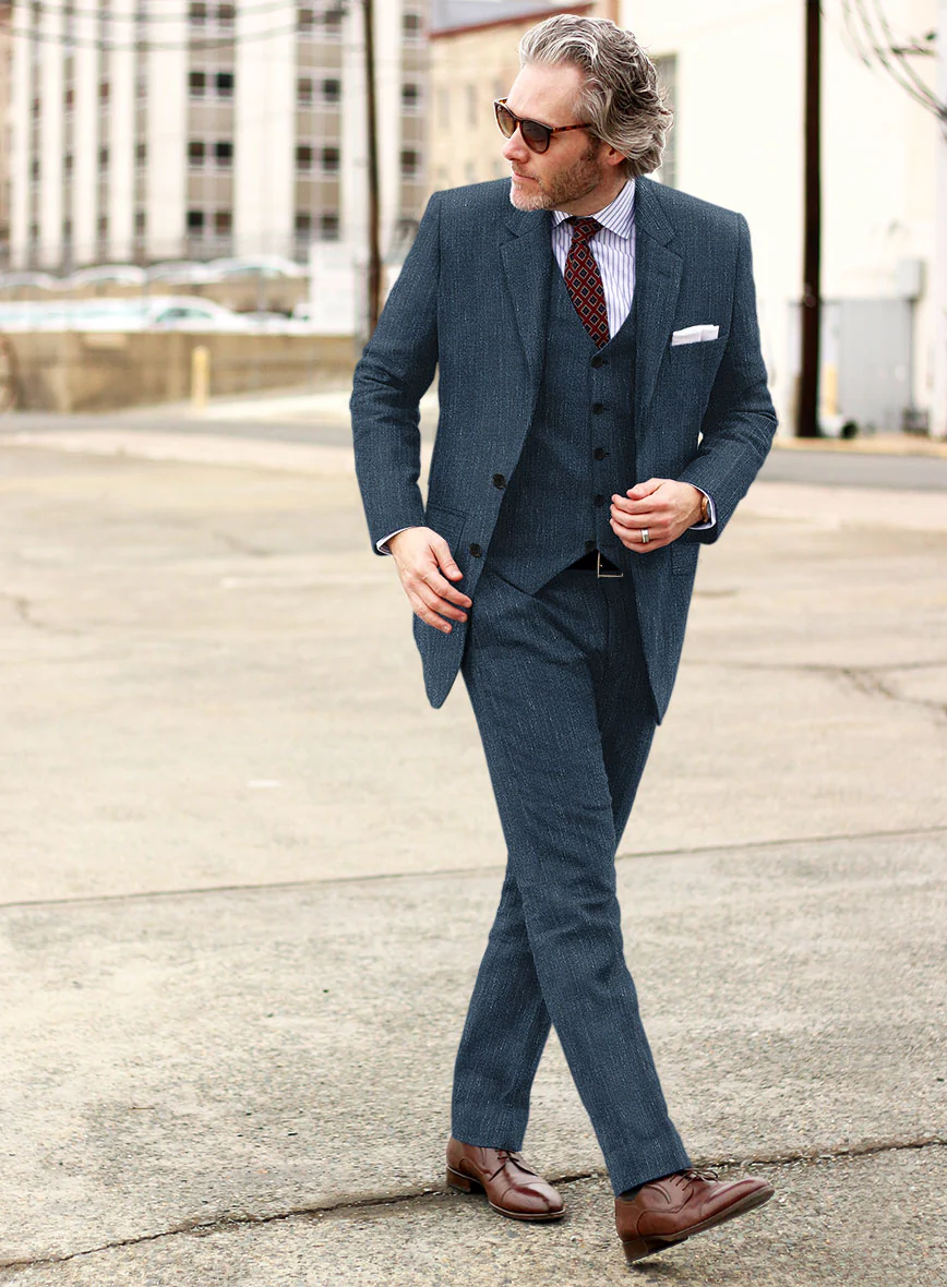 Solbiati Linen Wool Silk Balco Suit - Image 2