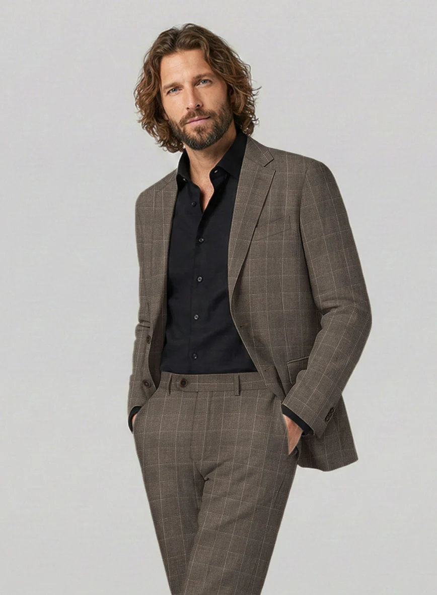 Solbiati Linen Wool Silk Oddo Suit - Image 3