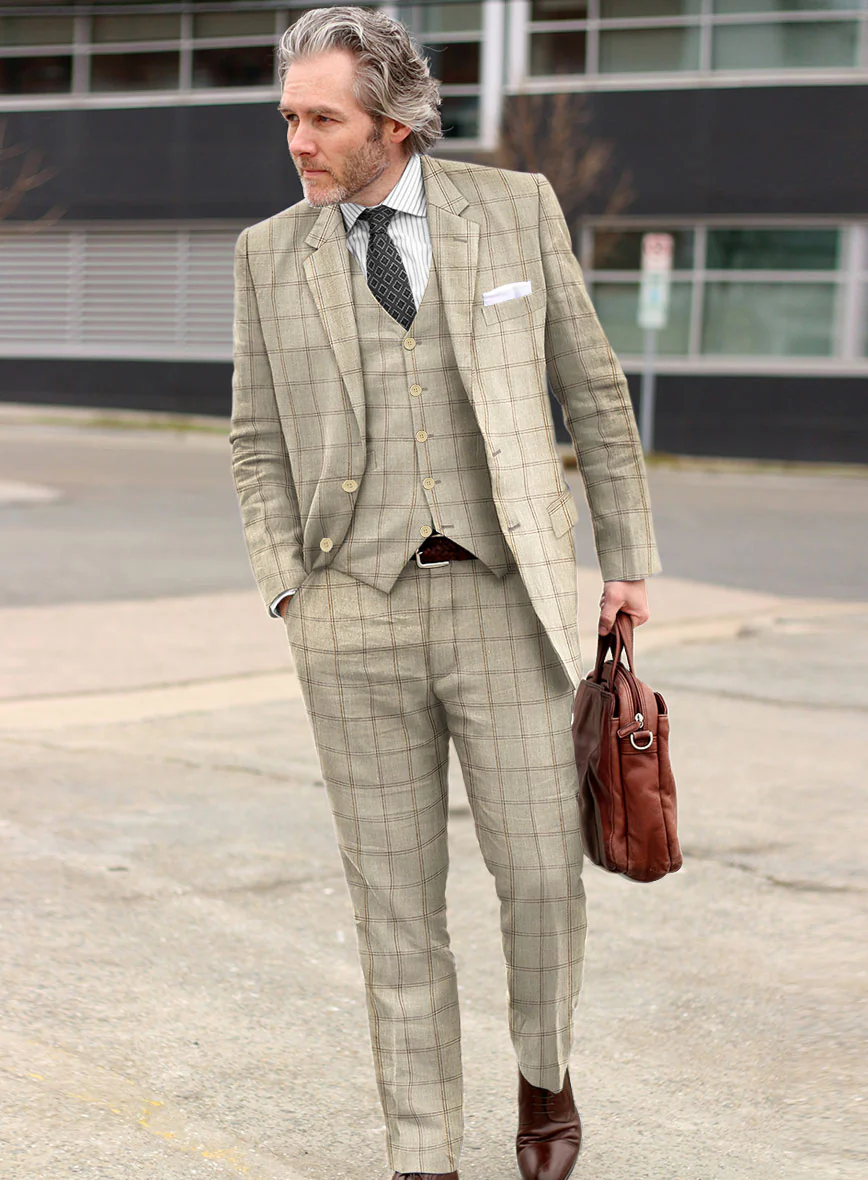 Solbiati Linen Wool Silk Otto Suit - Image 2