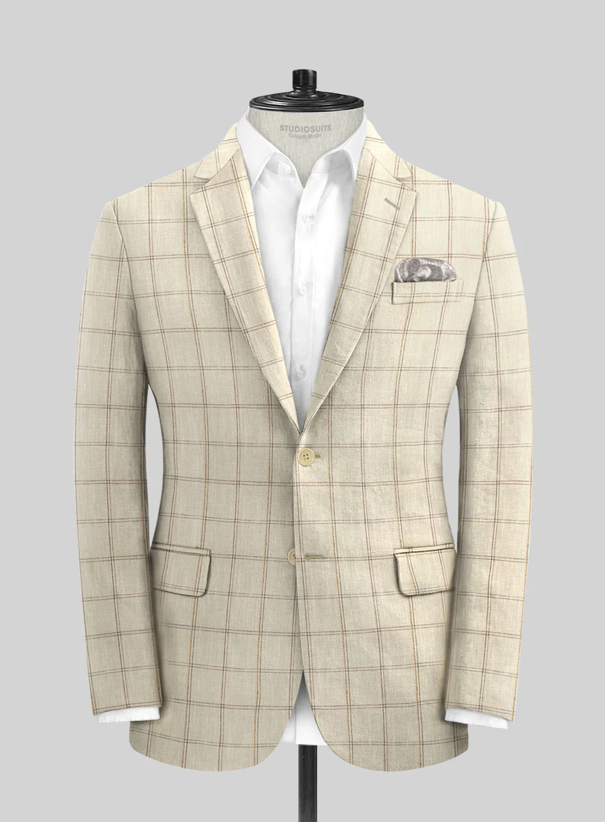 Solbiati Linen Wool Silk Otto Suit - Image 3