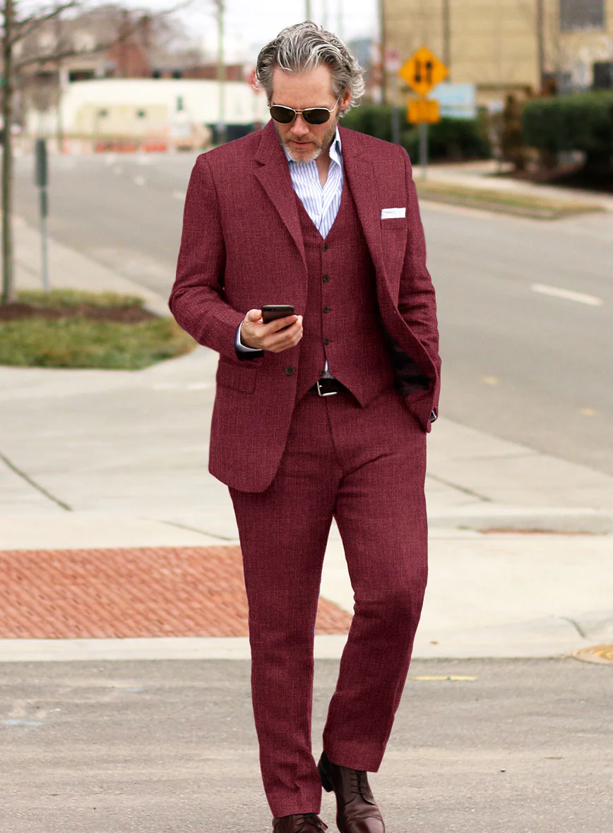 Solbiati Linen Wool Silk Shipo Suit - Image 2