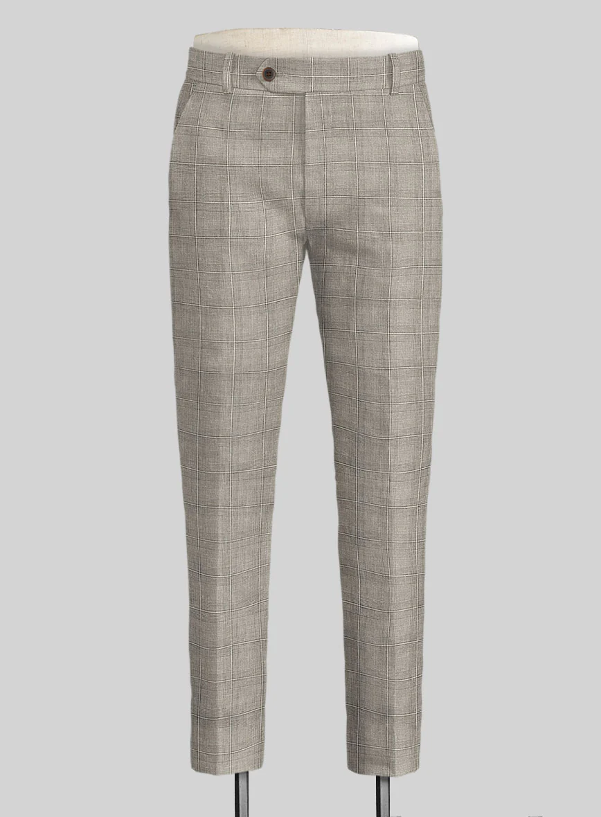 Solbiati Linen Wool Silk Tapulo Pants - Image 2