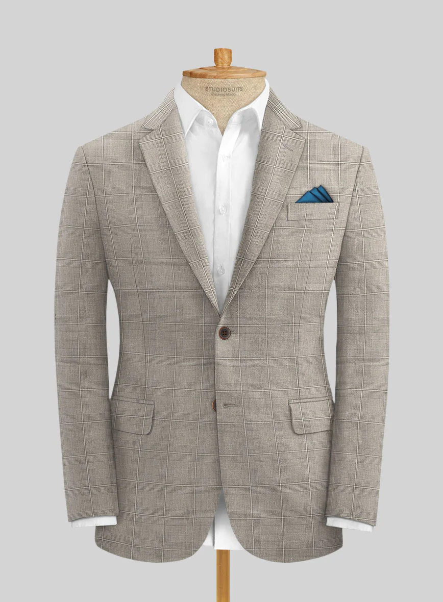 Solbiati Linen Wool Silk Tapulo Suit - Image 3