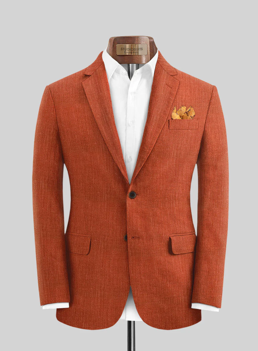 Solbiati Linen Wool Silk Yinde Suit - Image 3