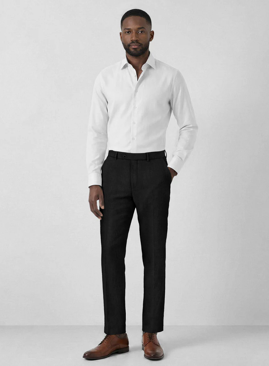 Solbiati Pericle Black Linen Suit - Image 6