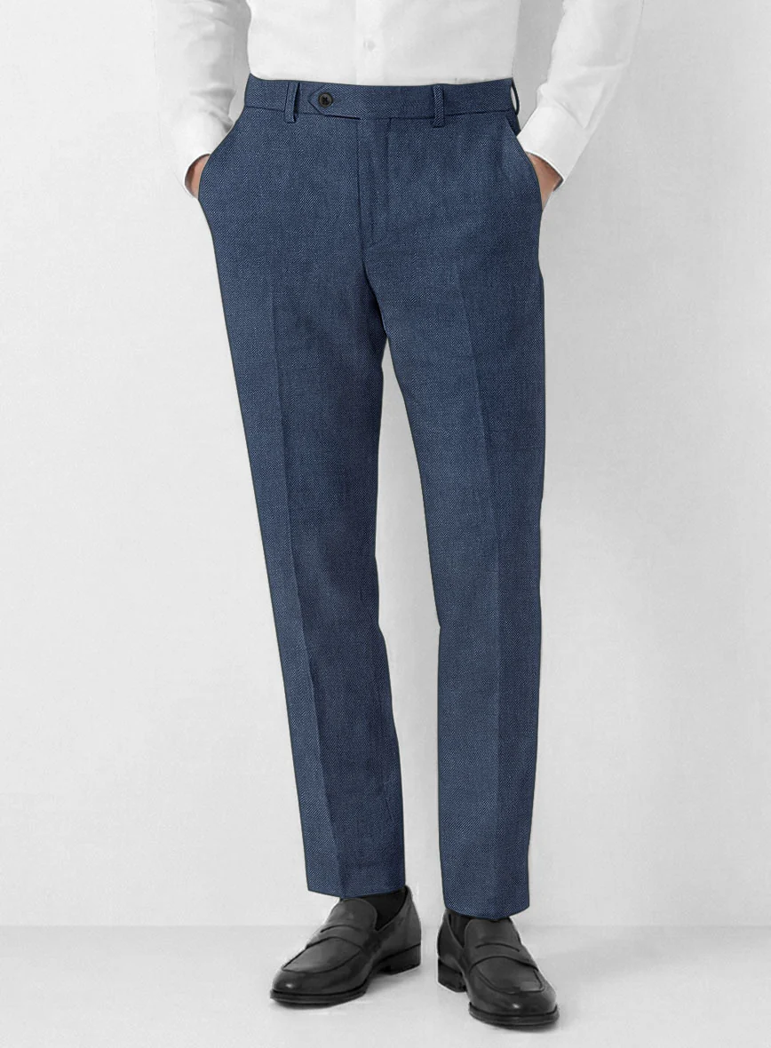 Solbiati Pericle Denim Blue Linen Suit - Image 6