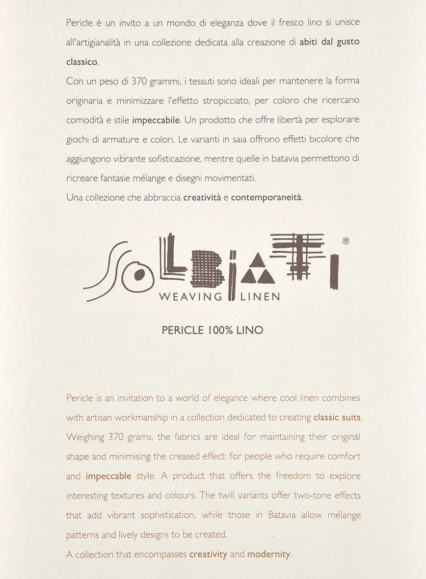 Solbiati Pericle Green Linen Suit - Image 9