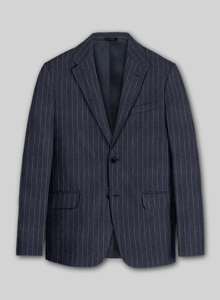 Solbiati Regal Blue Stripe Linen Suit - Image 3