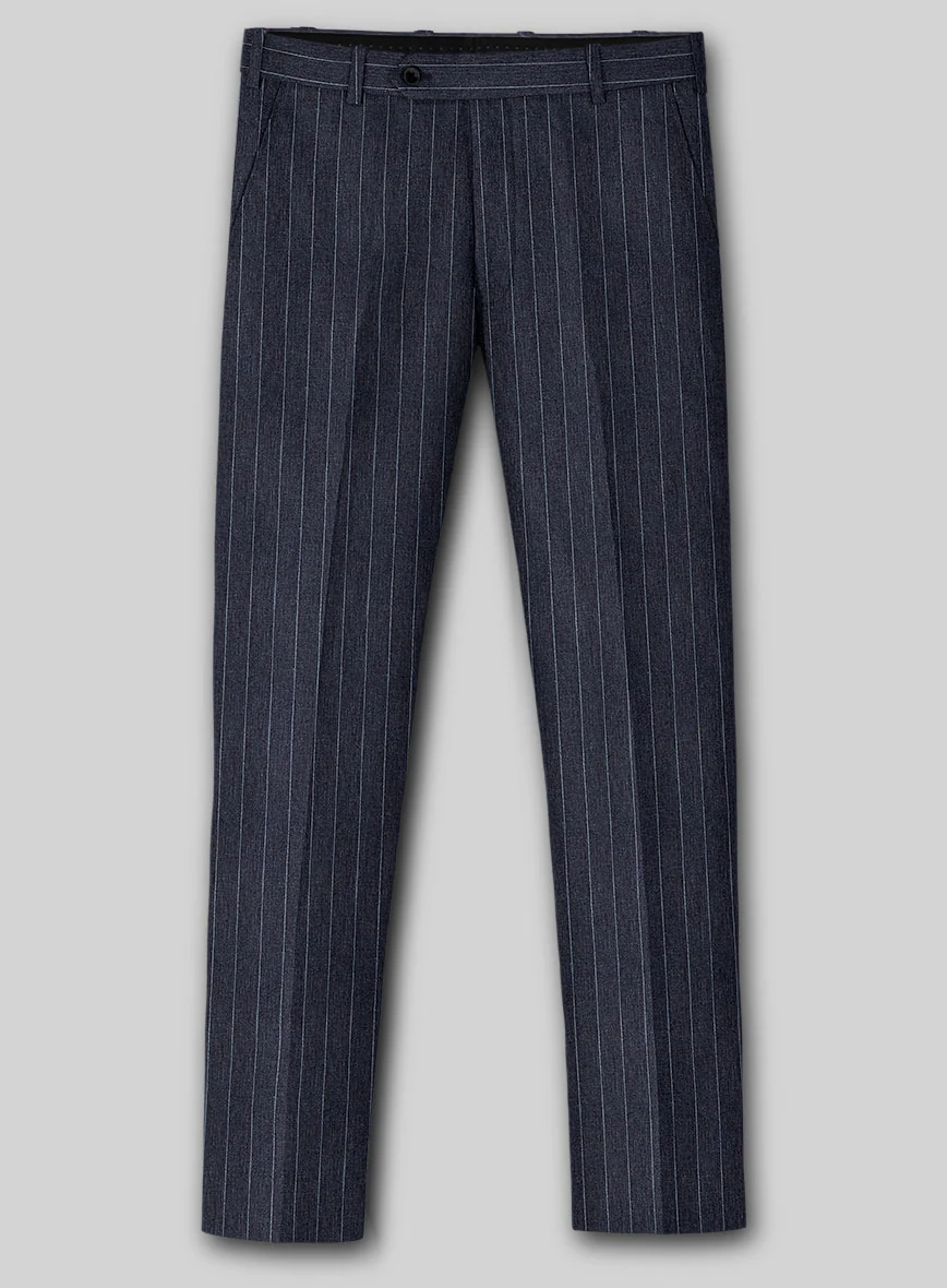 Solbiati Regal Blue Stripe Linen Suit - Image 5