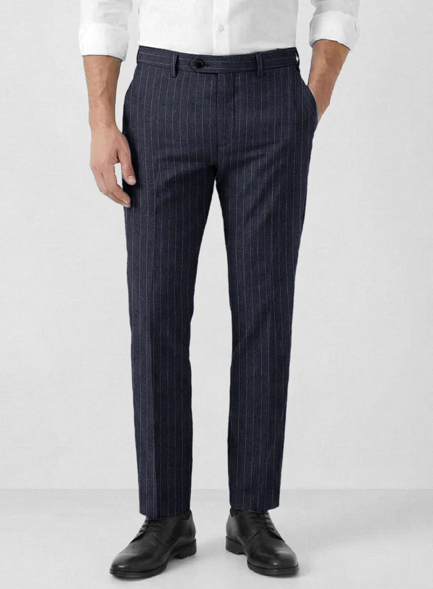 Solbiati Regal Blue Stripe Linen Suit - Image 6