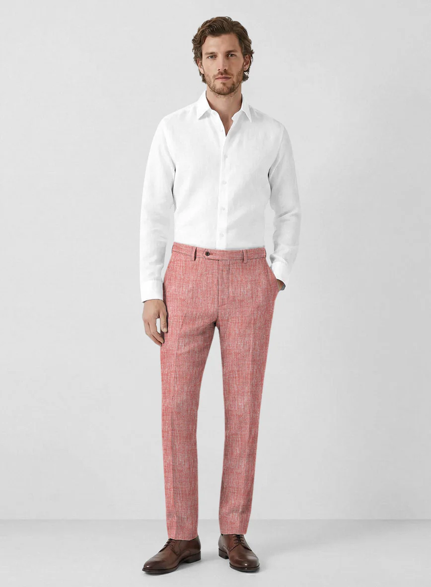 Solbiati Rose Linen Pants - Image 3