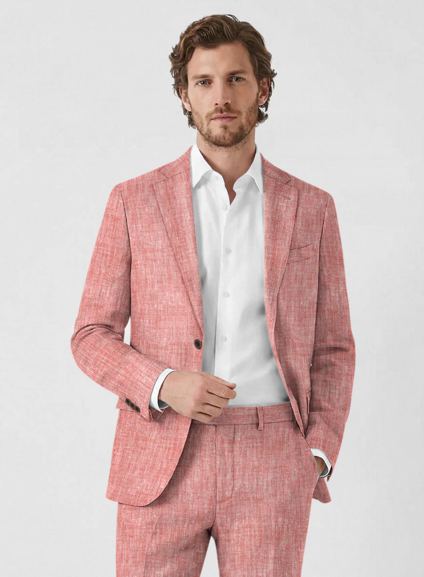 Solbiati Rose Linen Suit - Image 3