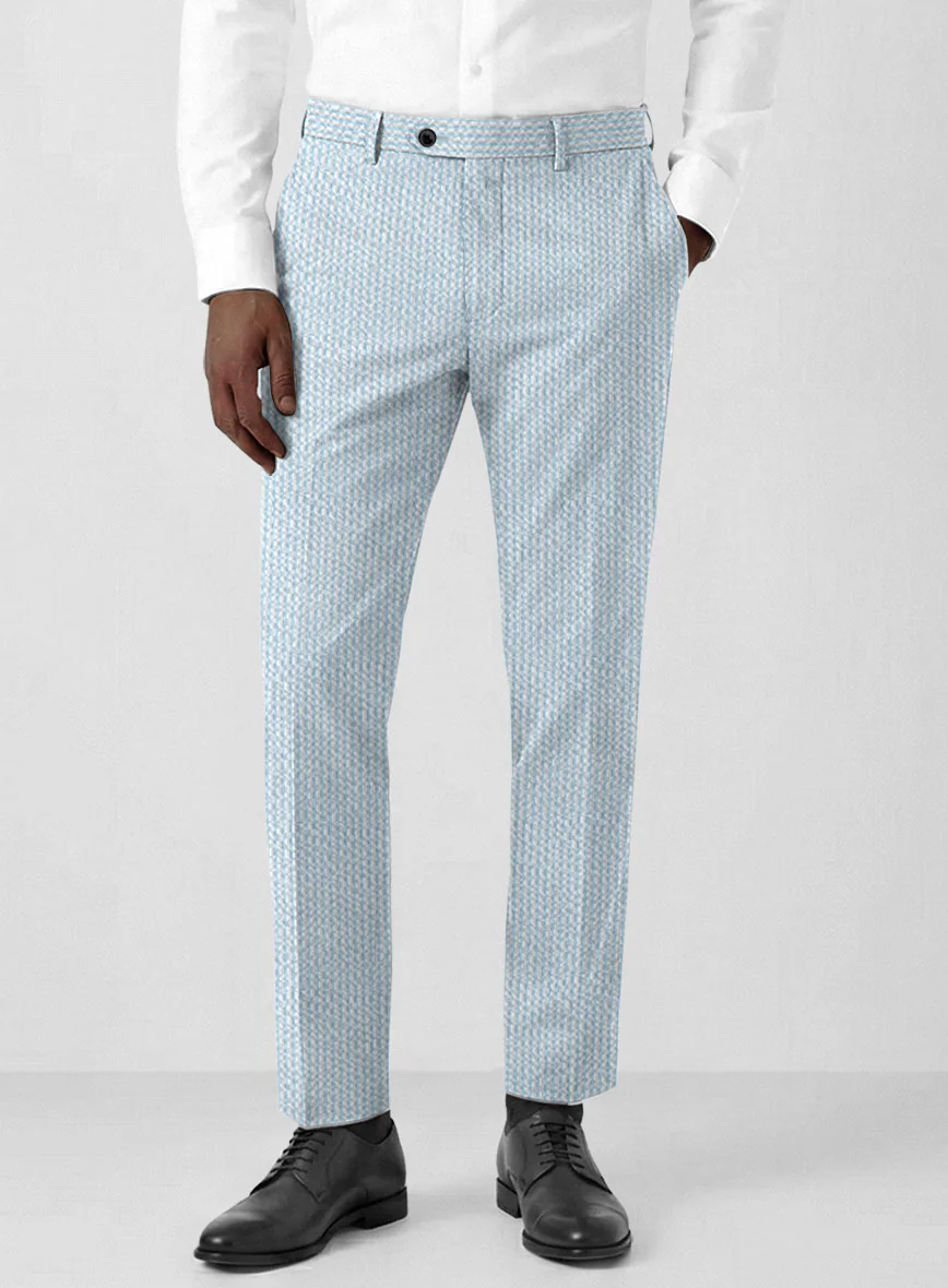 Solbiati Sky Blue Seersucker Suit - Image 6