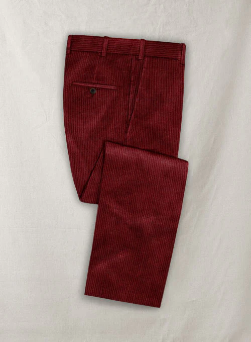 Solbiati Spring Wine Corduroy Suit - Image 4