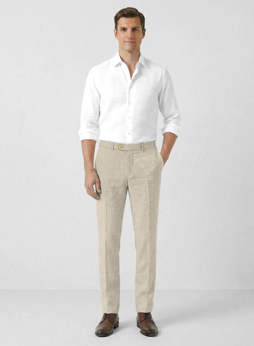 Solbiati Stone Beige Linen Suit - Image 7