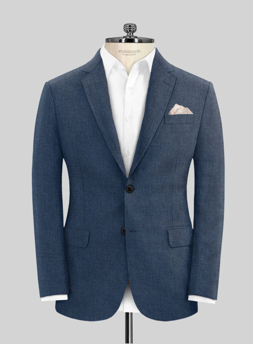 Solbiati Twill Indigo Linen Suit - Image 3