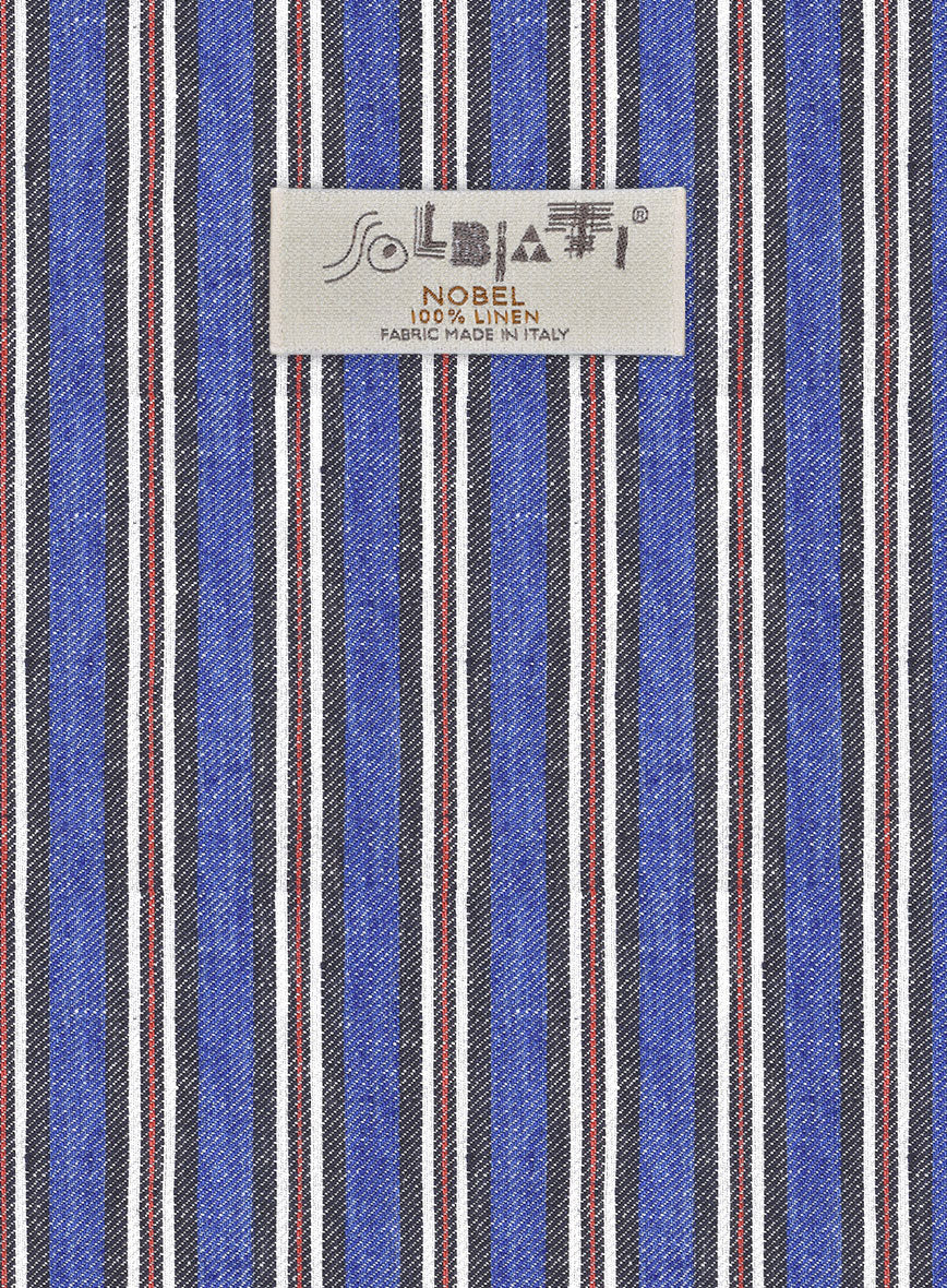 Solbiati Varlli Stripe Linen Jacket - Image 2