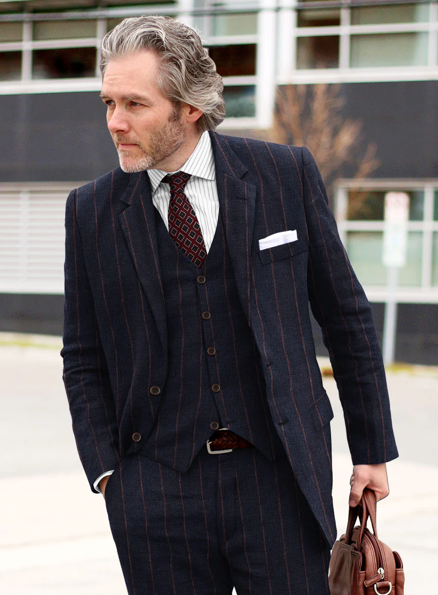 Solbiati Wool Linen Chloea Suit - Image 4