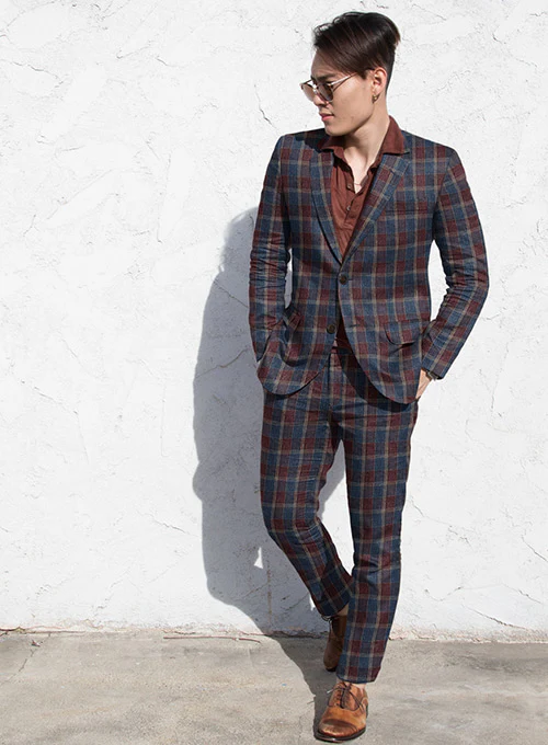 Solbiati Wool Linen Talima Suit - Image 3