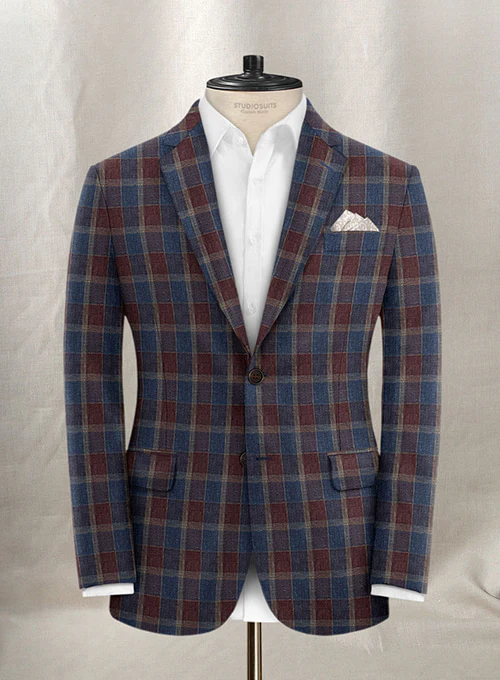 Solbiati Wool Linen Talima Suit - Image 4