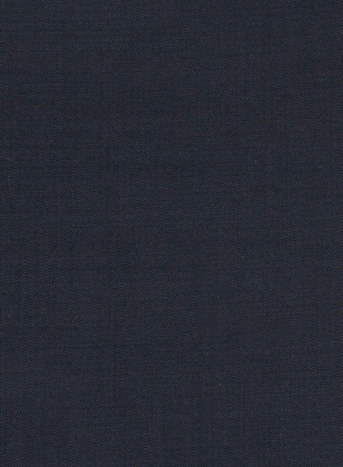 Special Agent Blue Wool Tuxedo Suit - Image 6