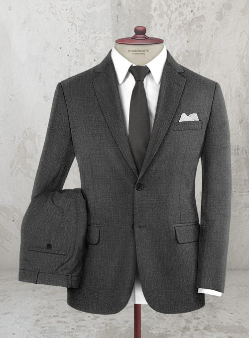 Special Agent Gray Wool Suit - Image 2