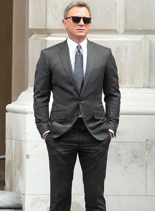 Special Agent Gray Wool Suit - Image 3