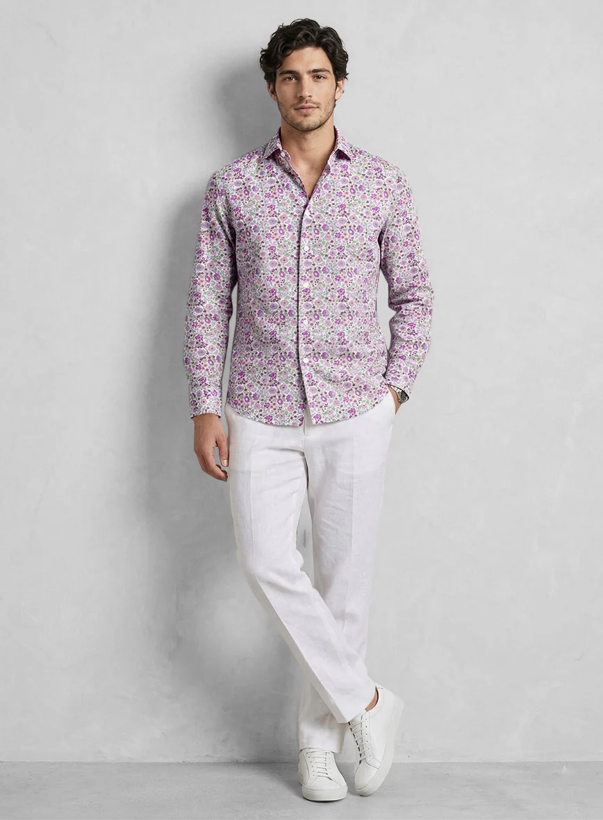 Spring Vale Feather Cotton Shirt - Image 4