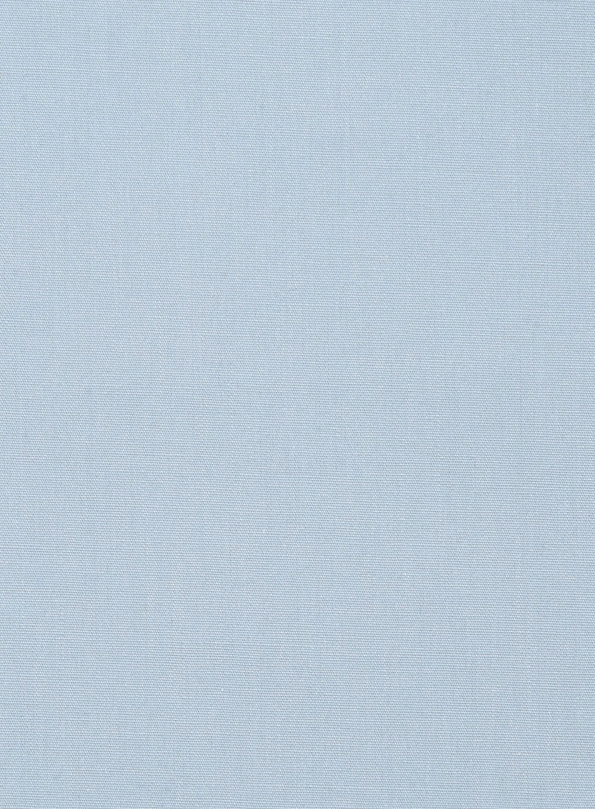 Storm Blue Cotton Shirt - Image 5