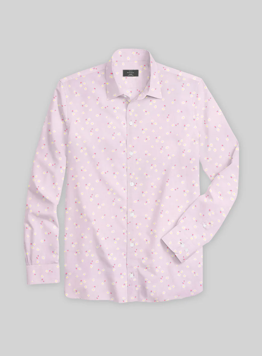 Strawberry Blossom Cotton Shirt - Image 3