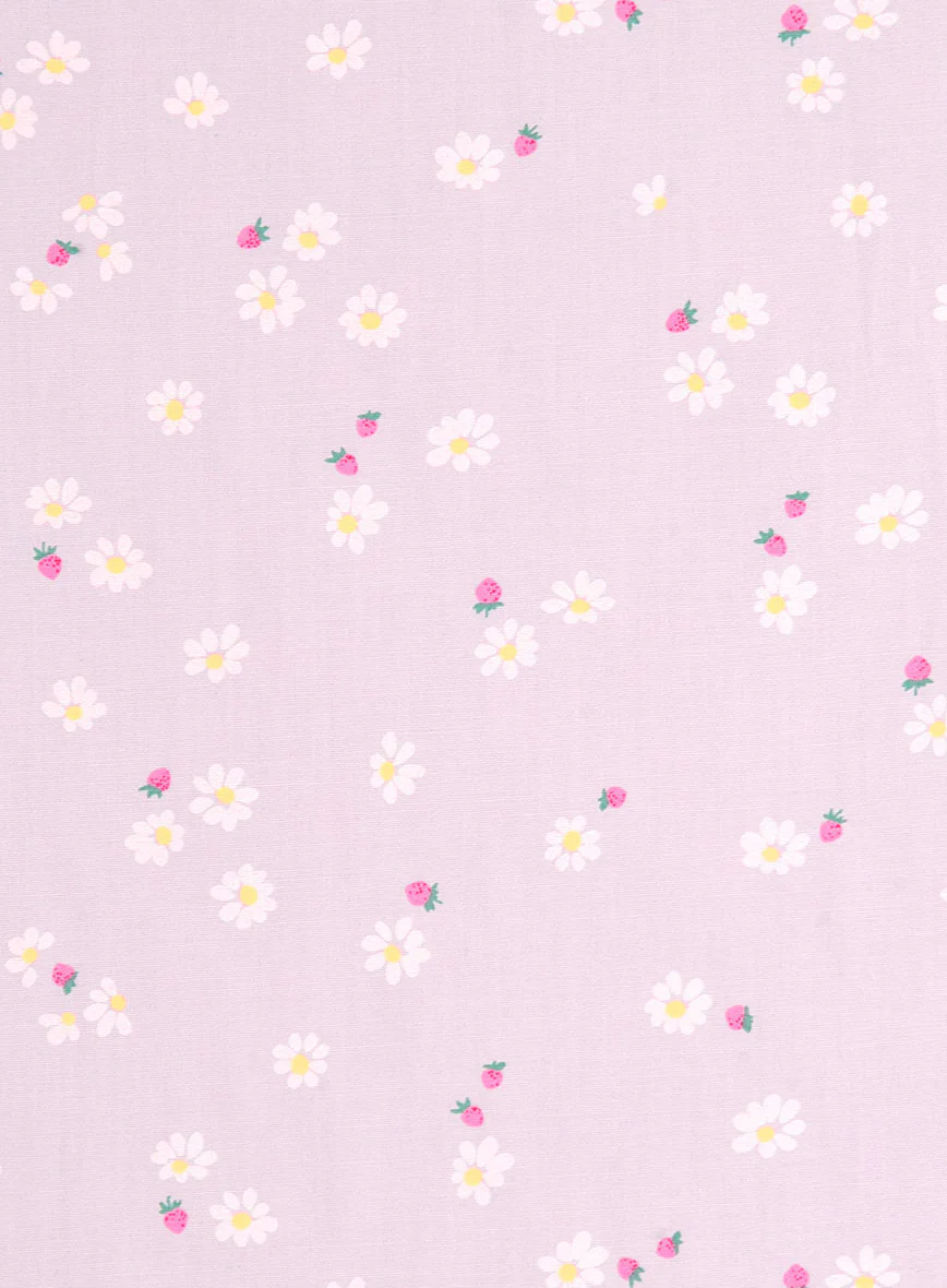 Strawberry Blossom Cotton Shirt - Image 4