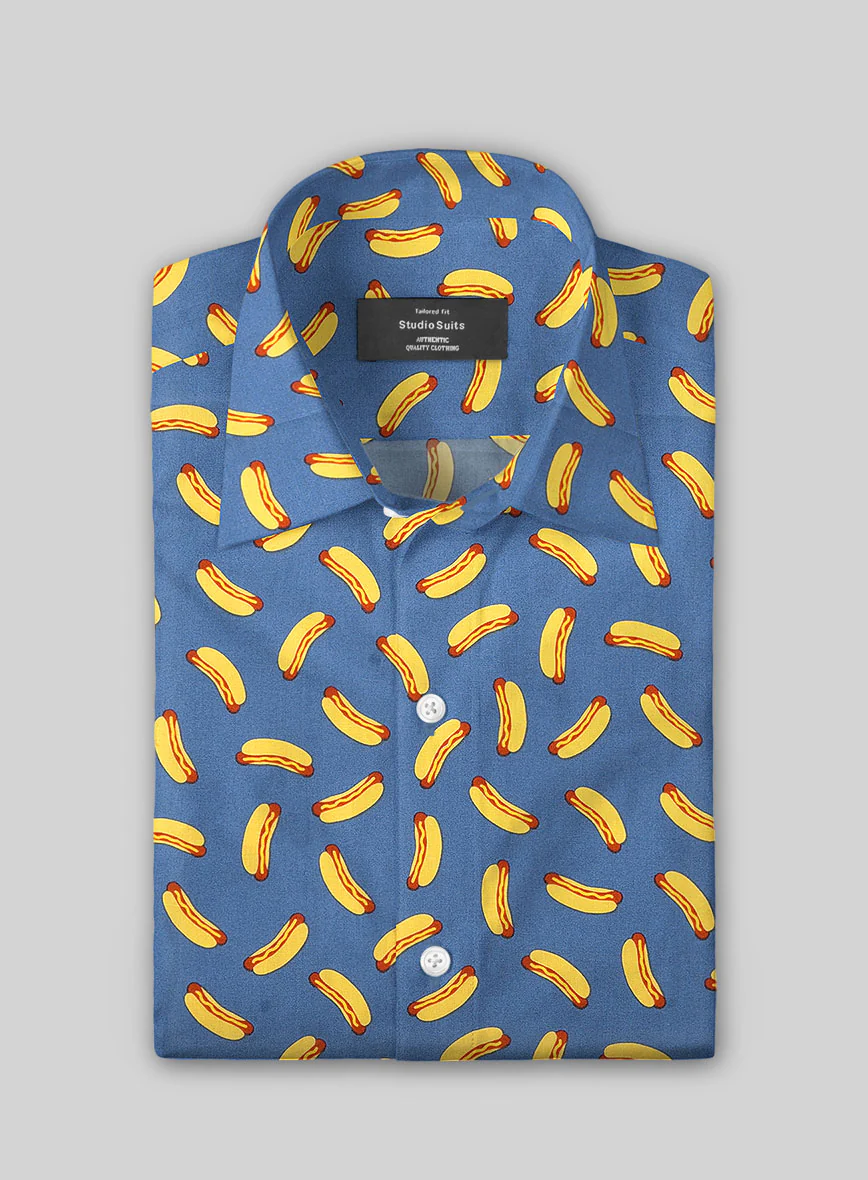 Street Snack Cotton Shirt - Image 2