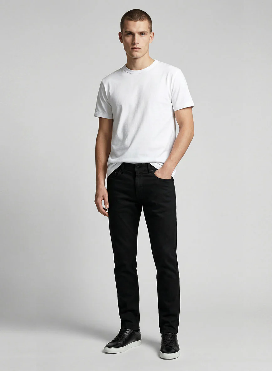Stretch Black Jeans - Image 6