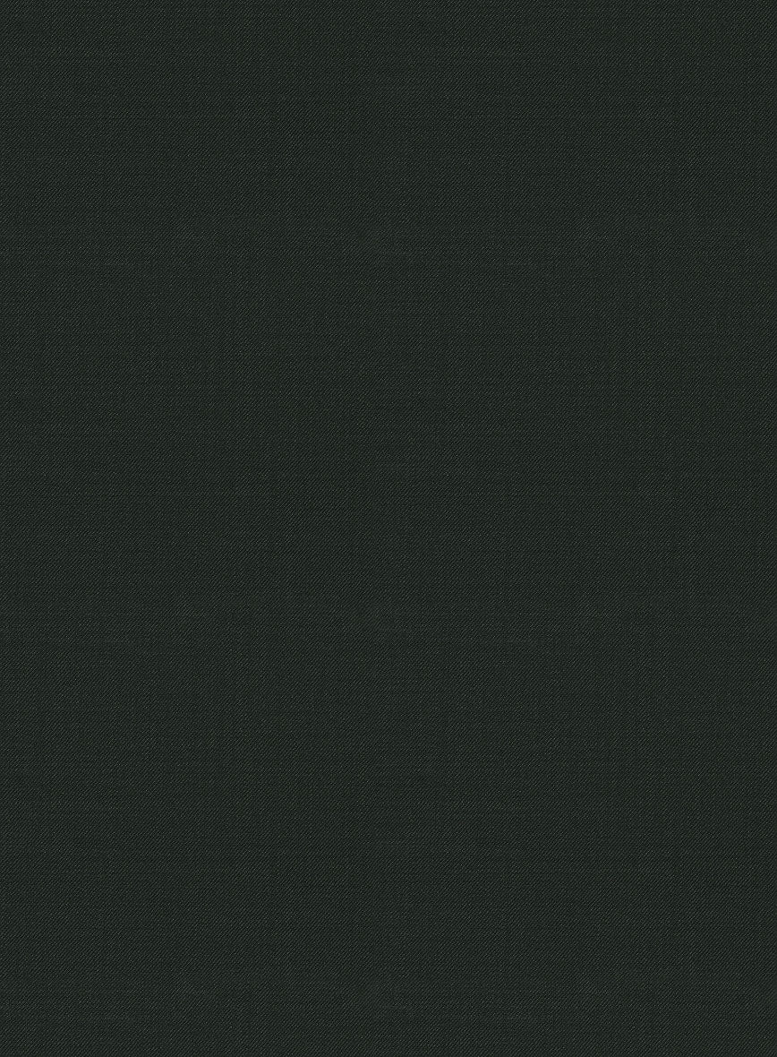 Stretch Green Wool Pants - Image 3